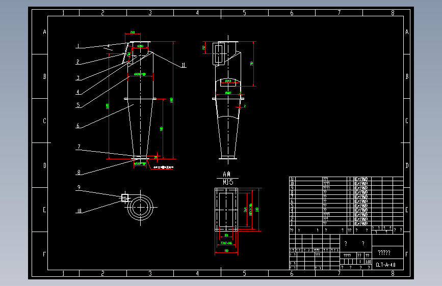 CLT-A-4旋风除尘器
