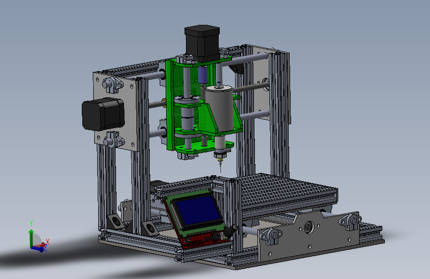 A1000074-DIYCNC加工中心