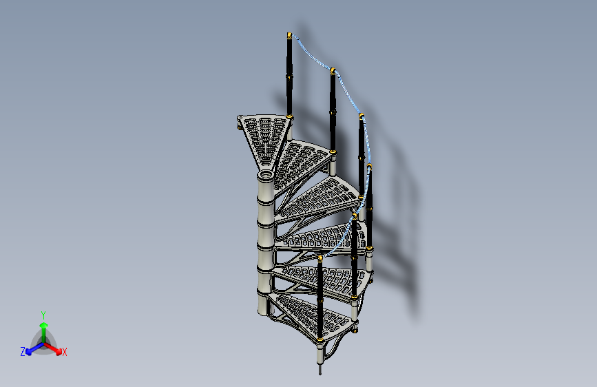 A1000190-螺旋楼梯