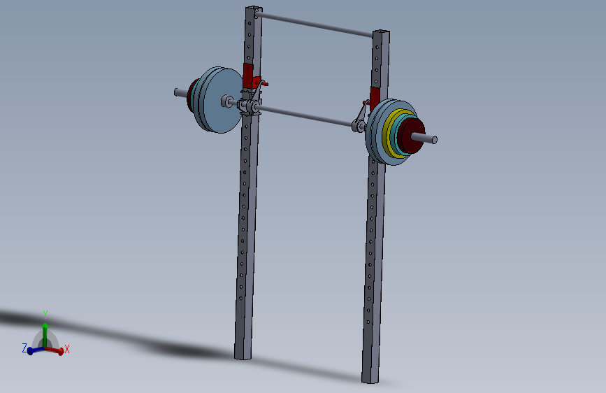 A1000224-史密斯深蹲训练机