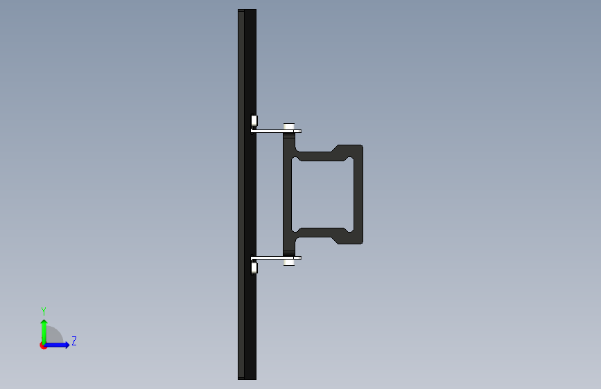 A1000249-Phrozen Mighty 8k 建造板组件 左侧视图