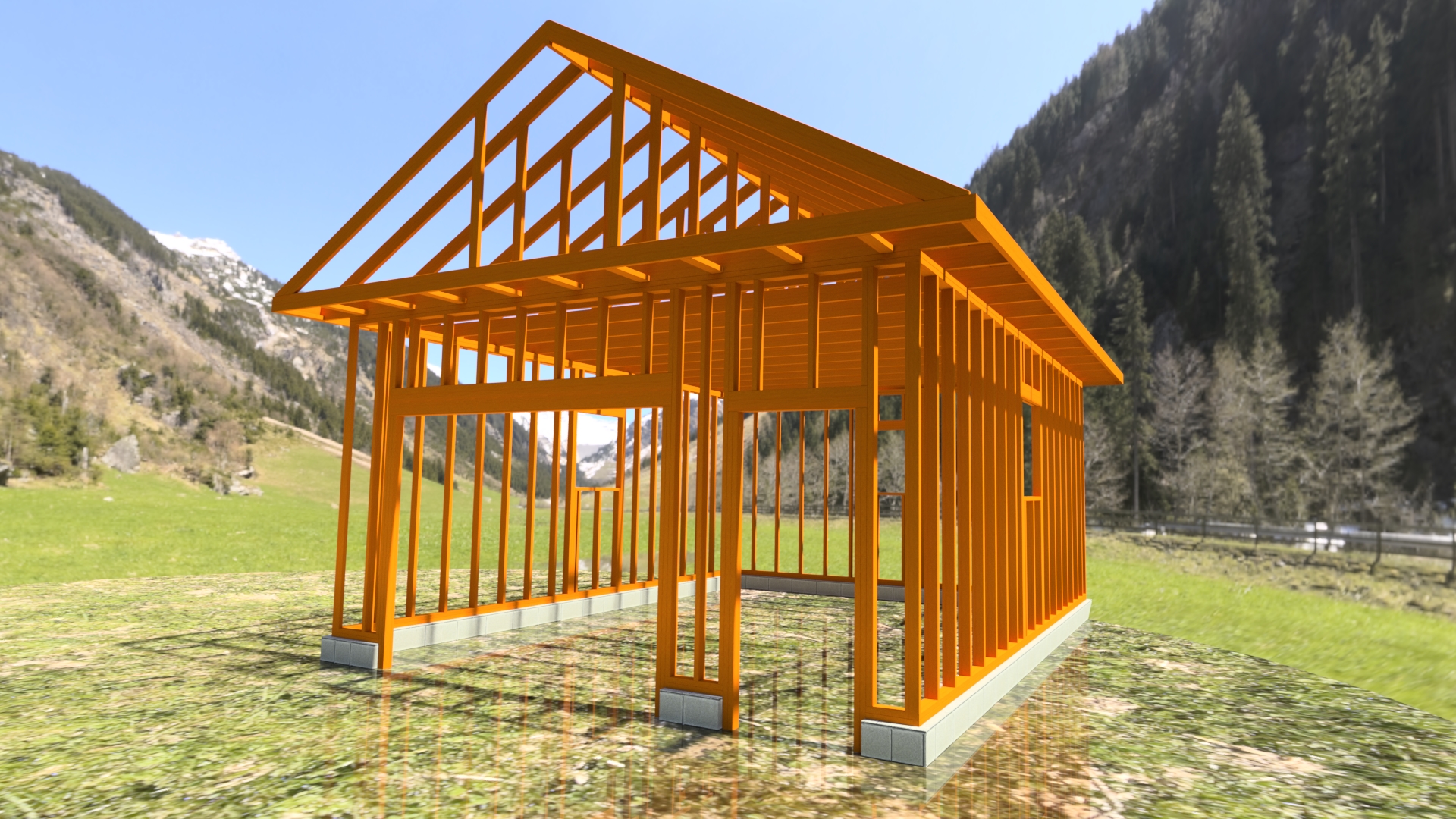 A2000052-车库螺柱布局