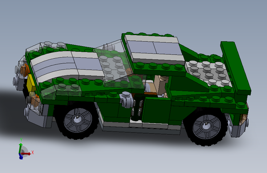 A2000092-乐高积木汽车