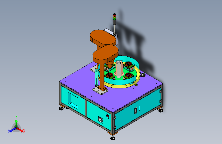 自动打孔、攻牙机