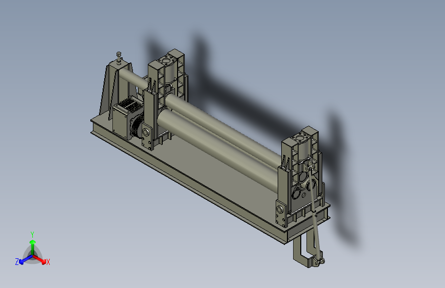 自动钢板卷板机