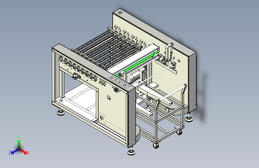 自动托盘式收板机
