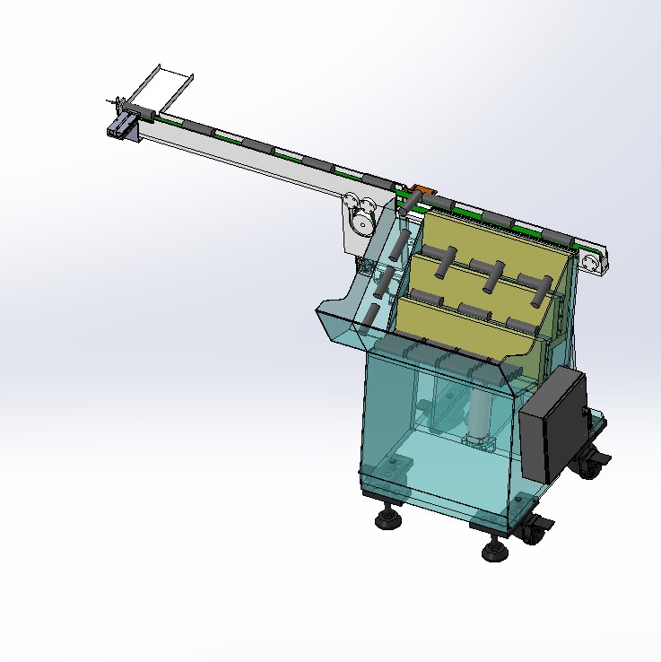 A1 推板阶梯式提升式上料供料机