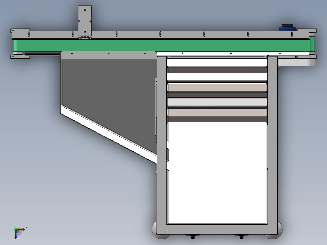 A20右边出料推板机成品(SW)