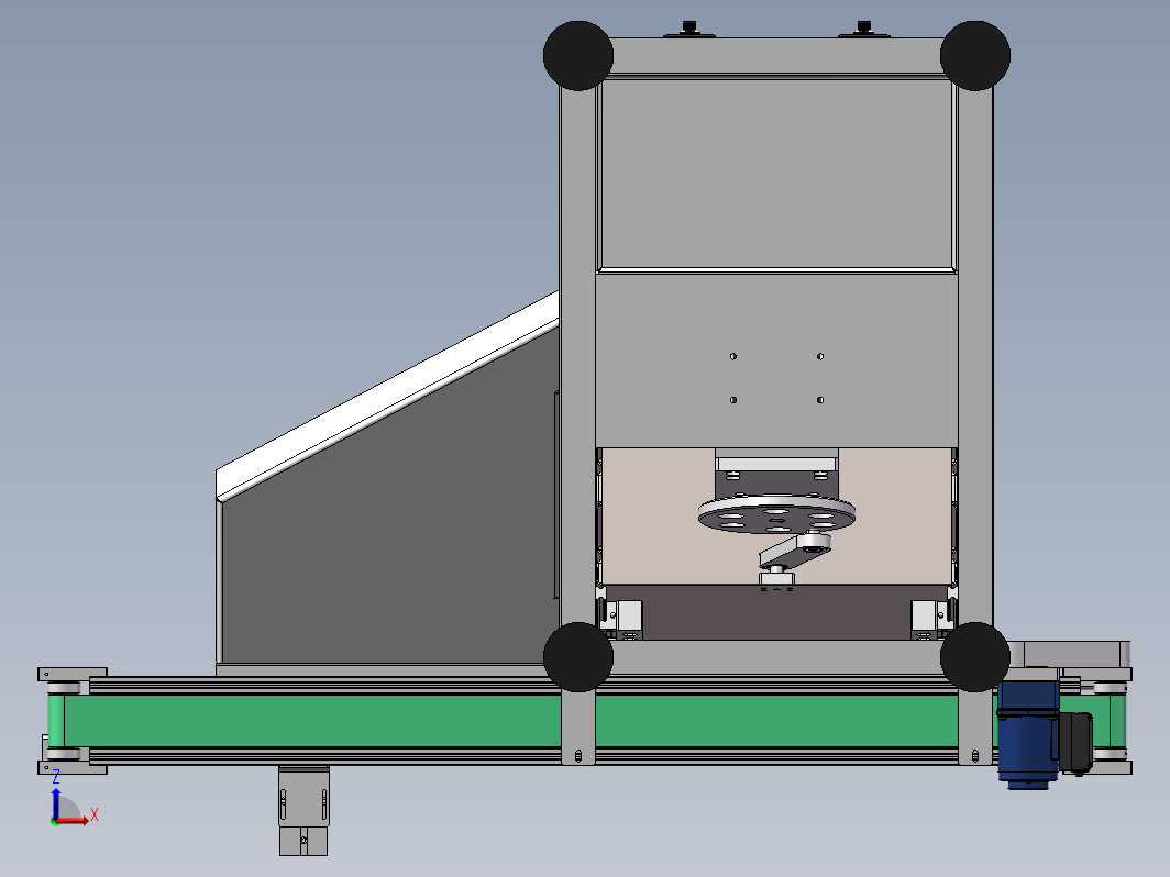 A20右边出料推板机成品(SW)