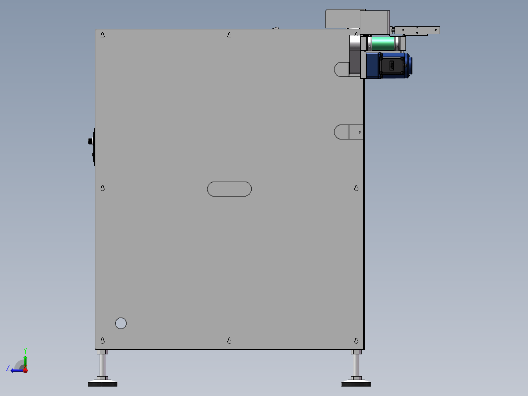 A20右边出料推板机成品(SW)