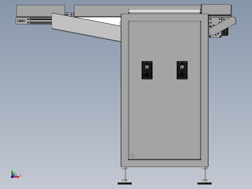 A20右边出料推板机成品(SW)