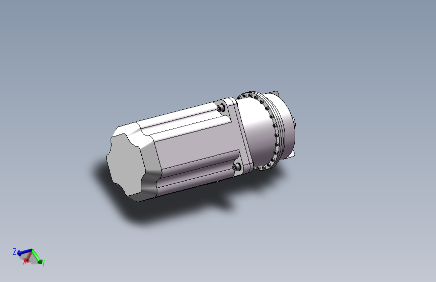 【秒发】行星齿轮减速器带电机sw三维模型 带草图源文件