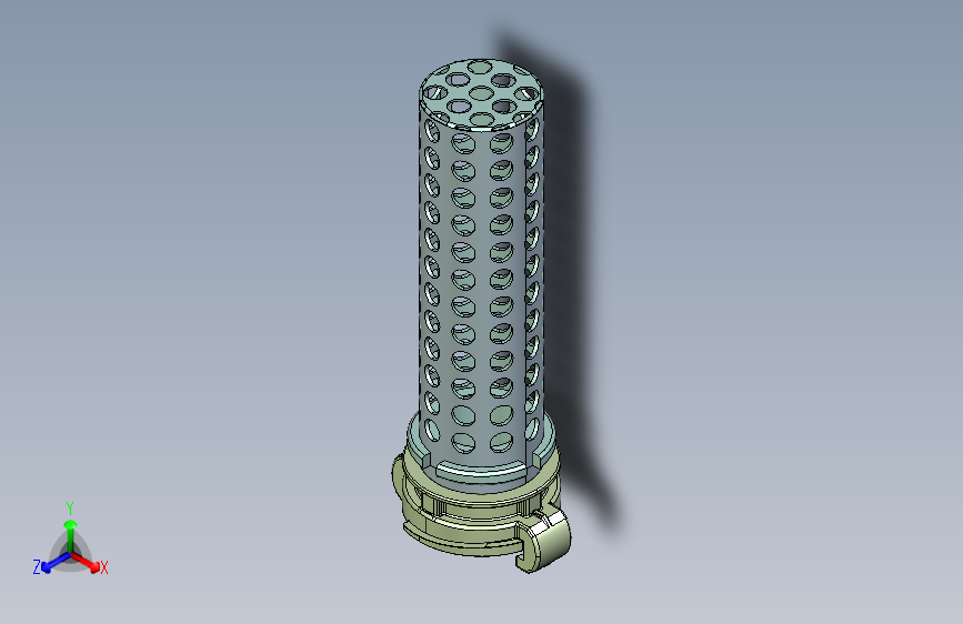 带联轴器的废物过滤器
