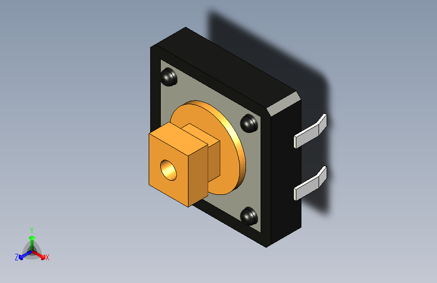 12x12mm瞬时触点PCB安装开关
