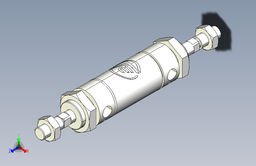 MBLD铝合金迷你气缸（缸径25）