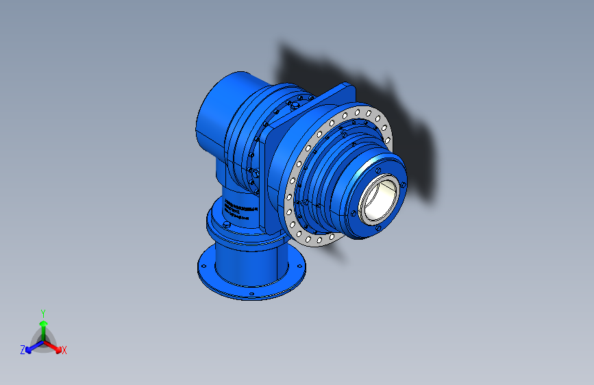 P2K.带电机法兰及联轴器减速机型号9