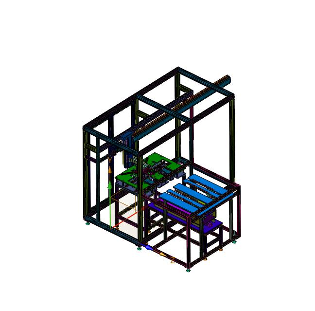 玻璃生产设备上的对中装置