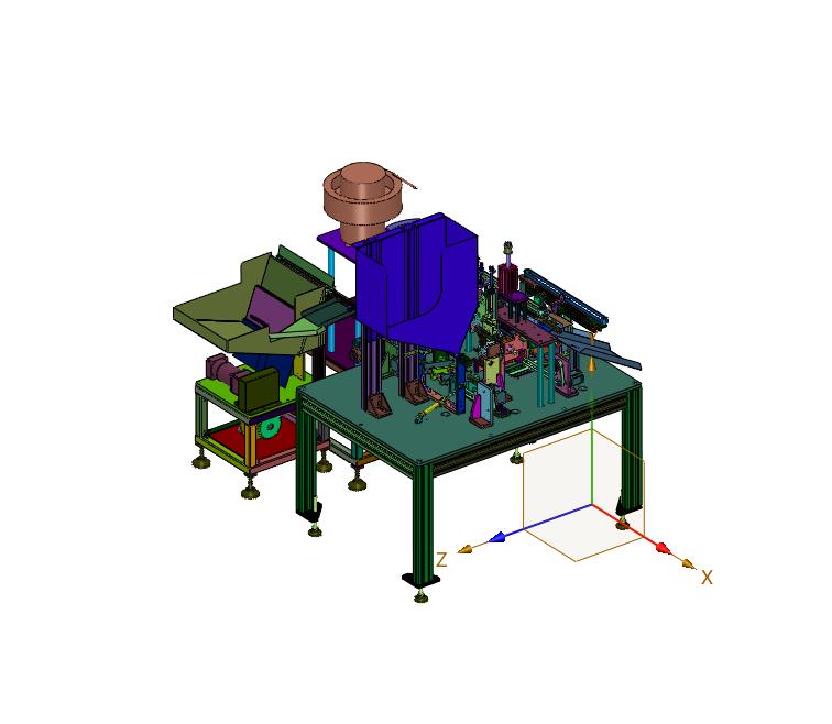 厕所冲水按钮组装设备