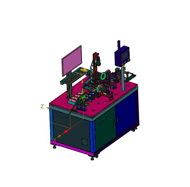 串行接口连接器拍照检测机器