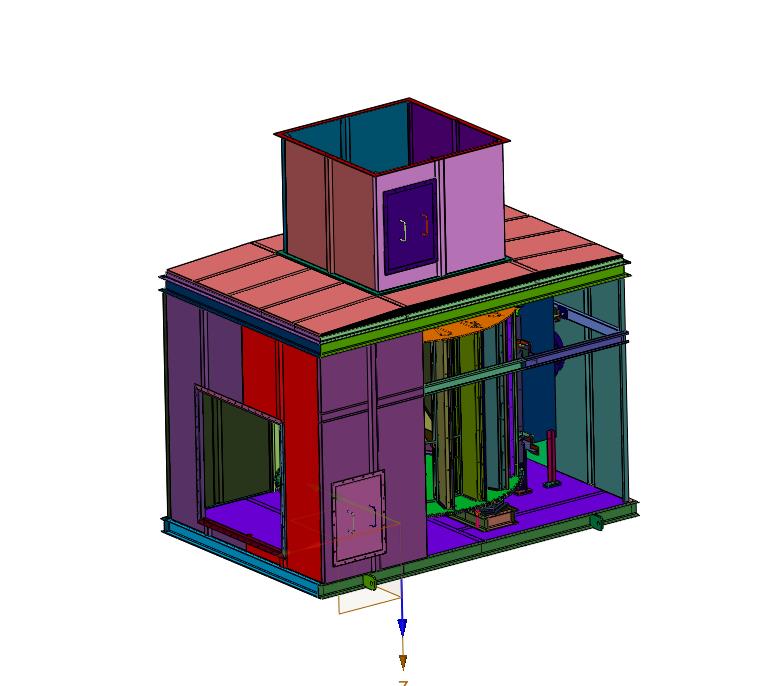 废气浓度的自调节沸石转轮净化装置
