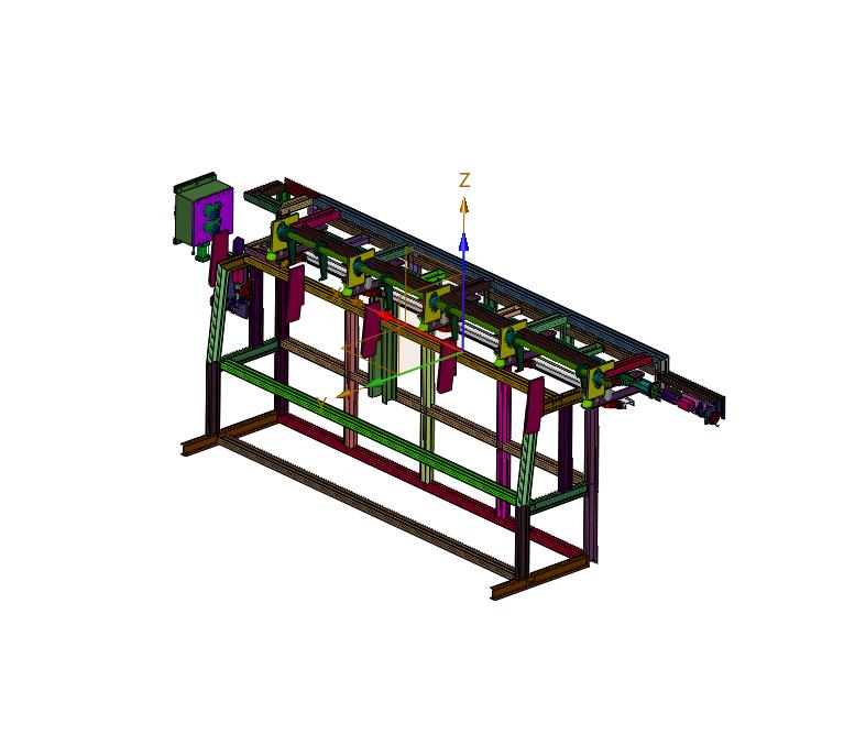 钢材在线打包捆扎装置