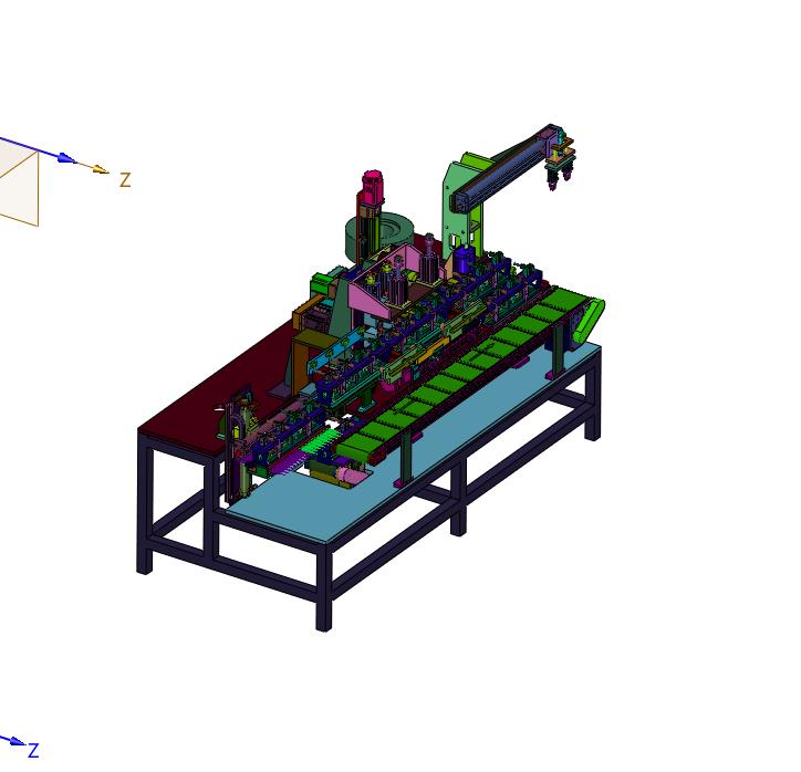 高性能剥线机同步送线装置