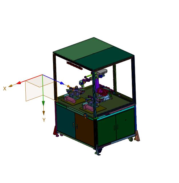 机械手的底照式视觉系统