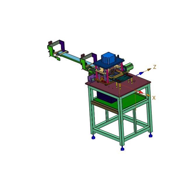 极片自动分条横切机