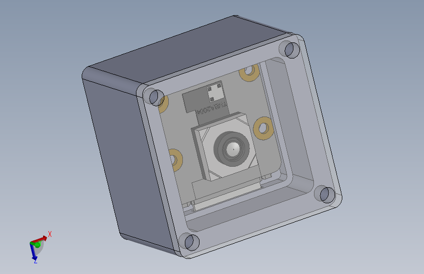 覆盆子PI相机V3支架