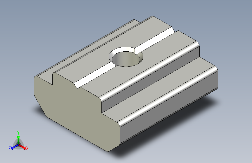 爱安特AT铝型材专用T型螺母BA-8-M4