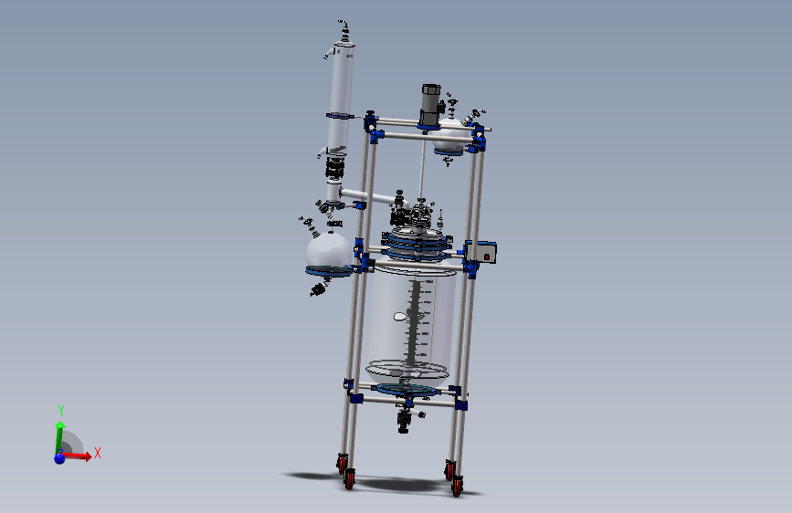 100L双层玻璃反应釜--393525--500