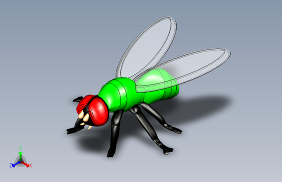 B1000043-飞苍蝇