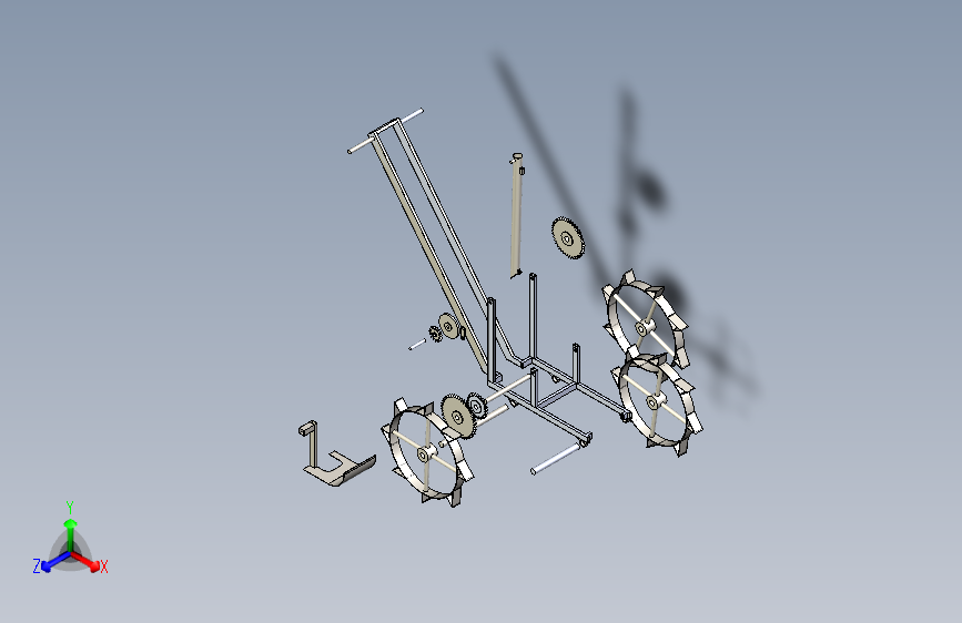 B1000121-手动甘蔗种植机