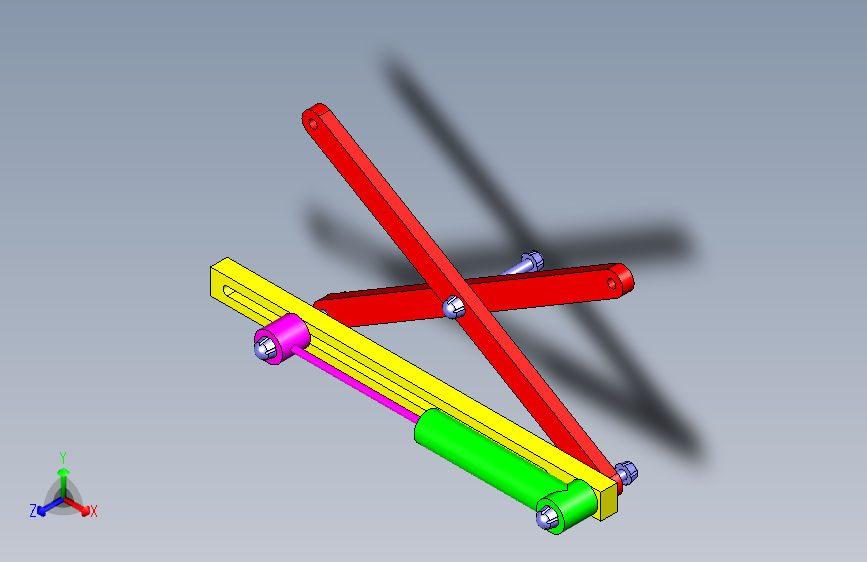 B1000168-剪刀式升降机组件