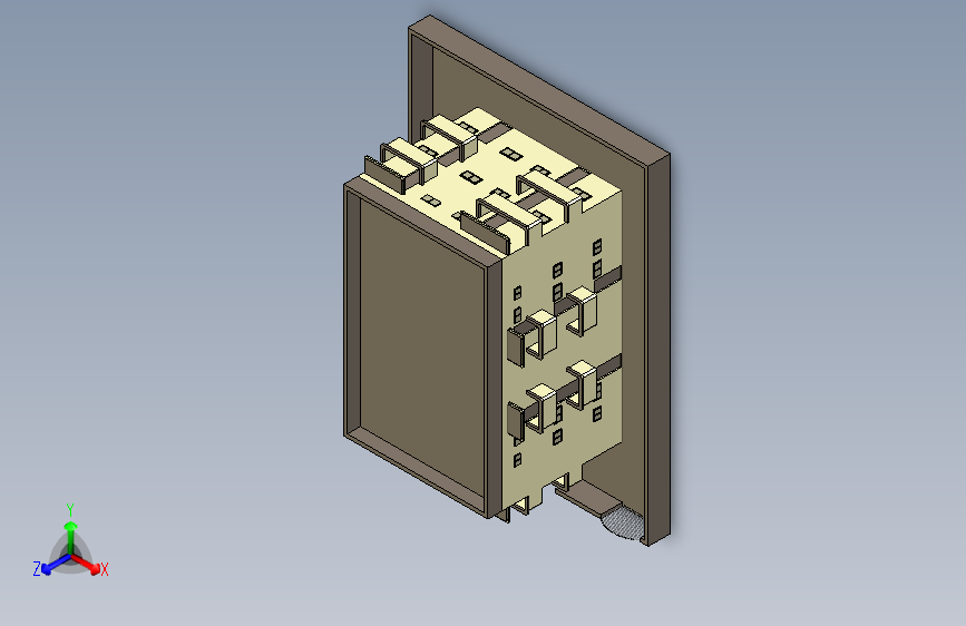 B2000003-通过CAD VBA编程创建的3D建筑