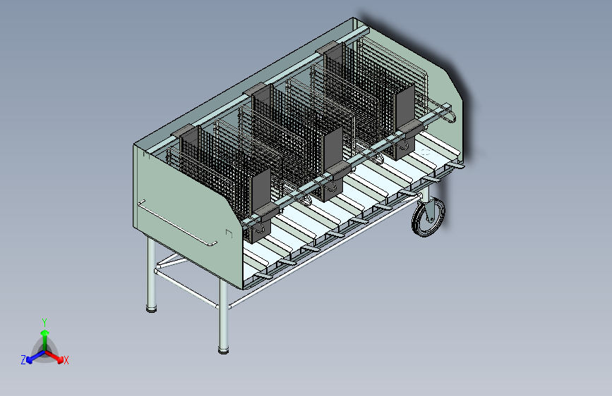 B2000024-垂直烧烤架