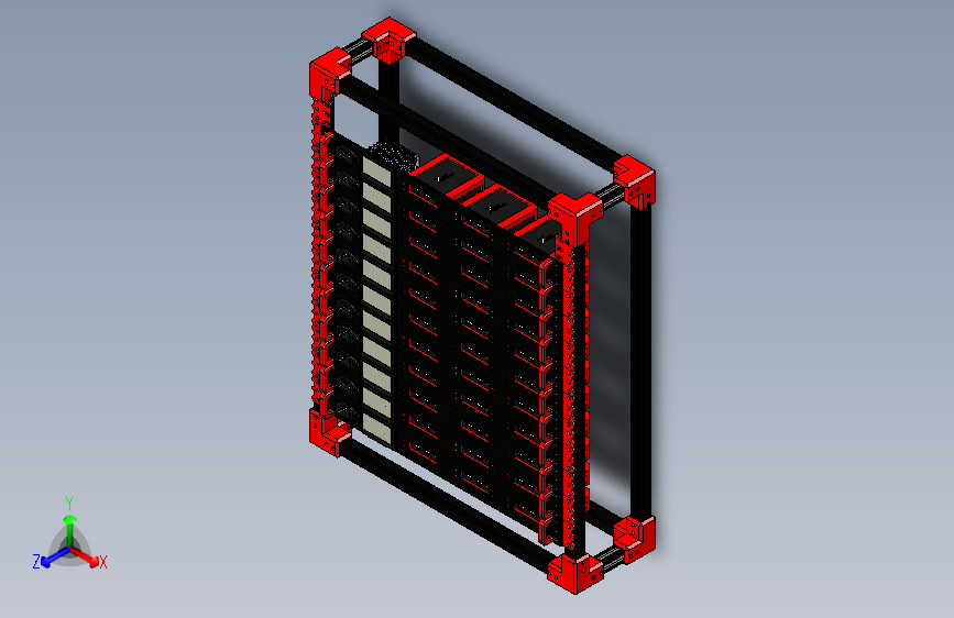 B2000034-1U 机架系统，搭载 X96 迷你 Ubuntu 服务器