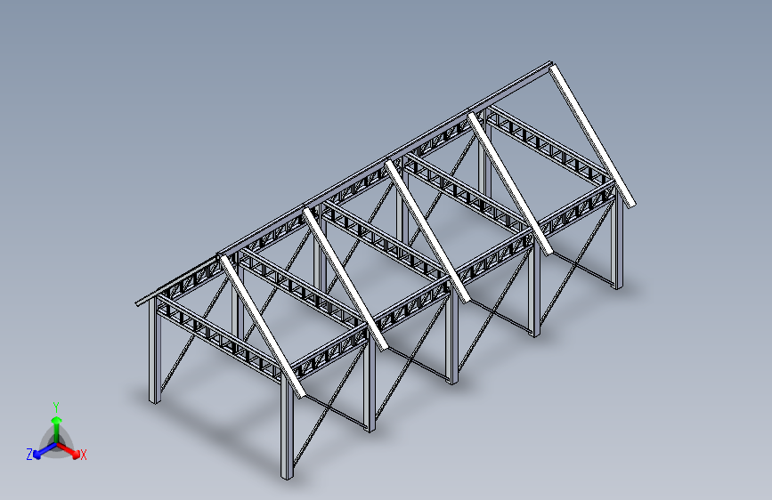 B2000060-小型钢结构 9.8x3.8