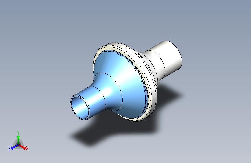 B2000101-CPAP 管道 3D 可打印过滤器