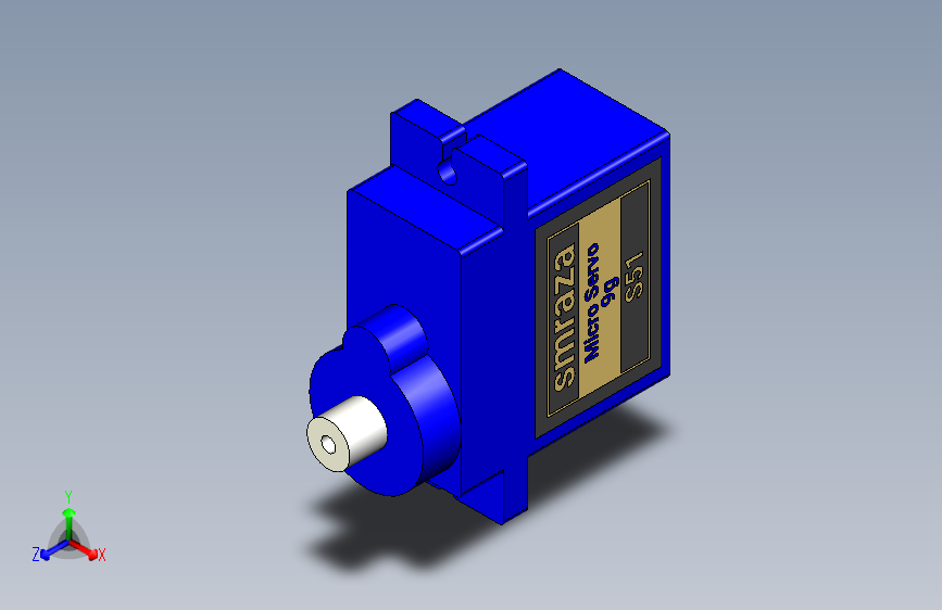 B2000142-SMRAZA S51 微型伺服舵机