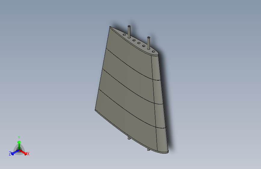 B2000172-用于制作遥控飞机机翼的Naca翼型