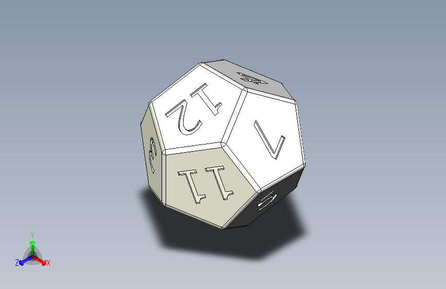 B2000180-12面骰子