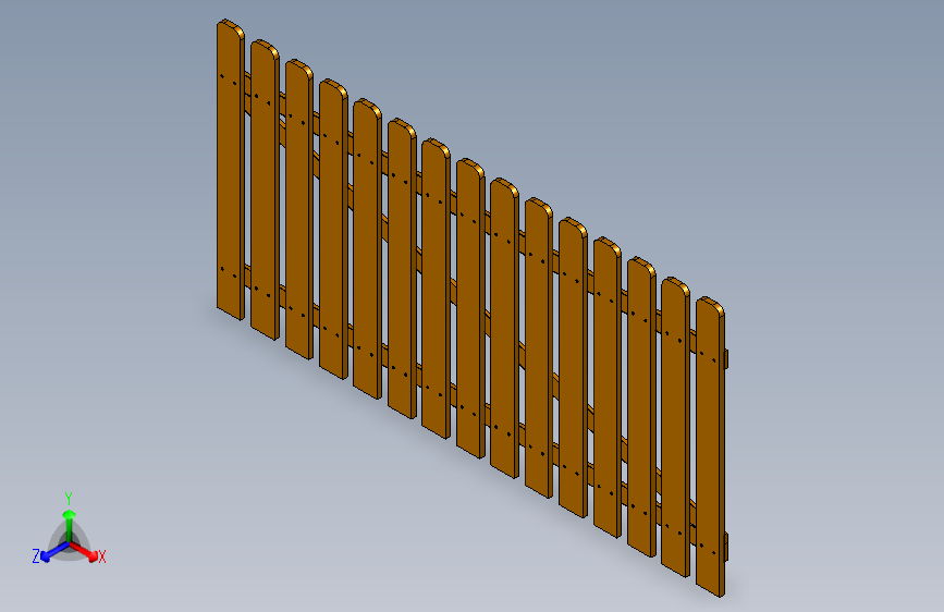 A1000278-木制围栏