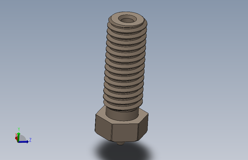 A2000305-E3D火山口喷嘴用于1.75mm线材3D打印