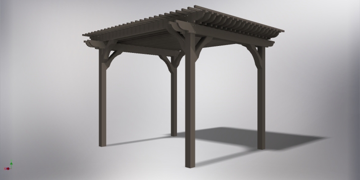 A2000312-凉棚 10x12凉亭