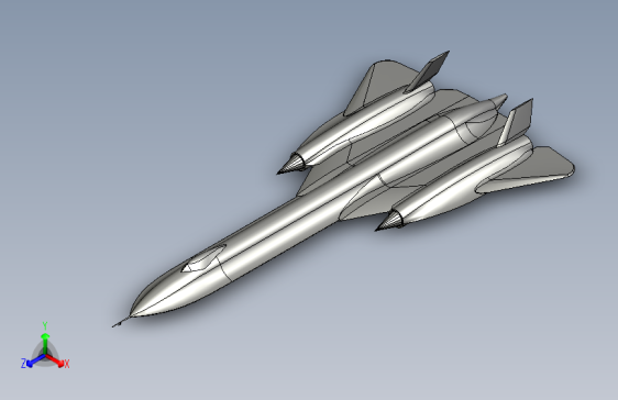 A3000068-SR-71黑鸟