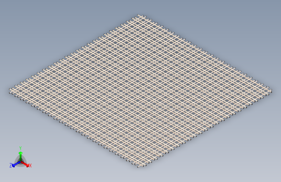 A3000125-金属丝网，4x4铜丝网， McMaster零件编号9224T46