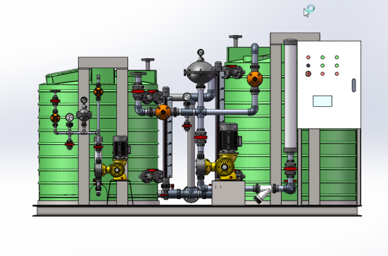 1000+1500L 次氯酸钠加药装置--1502243-300