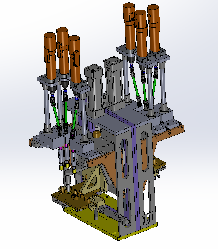 三批头螺丝锁附机
