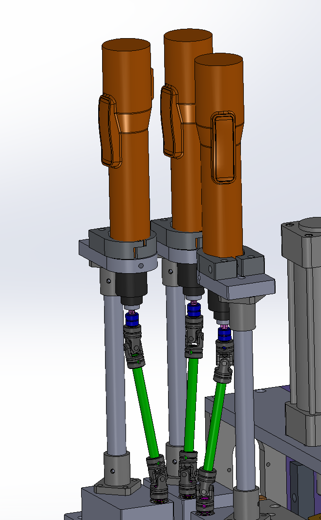 三批头螺丝锁附机